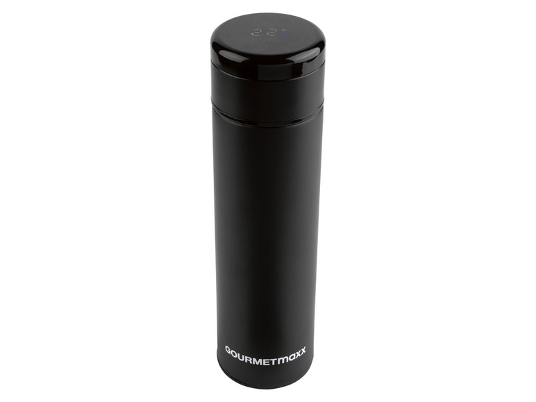 Aller en mode plein écran GOURMETmaxx Bouteille thermos avec affichage, 0,5 L - Photo 3