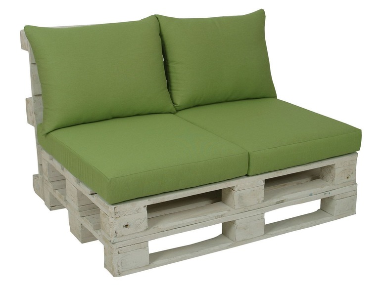 Aller en mode plein écran GO-DE Textil Set de coussins de jardin pour palettes - Photo 8