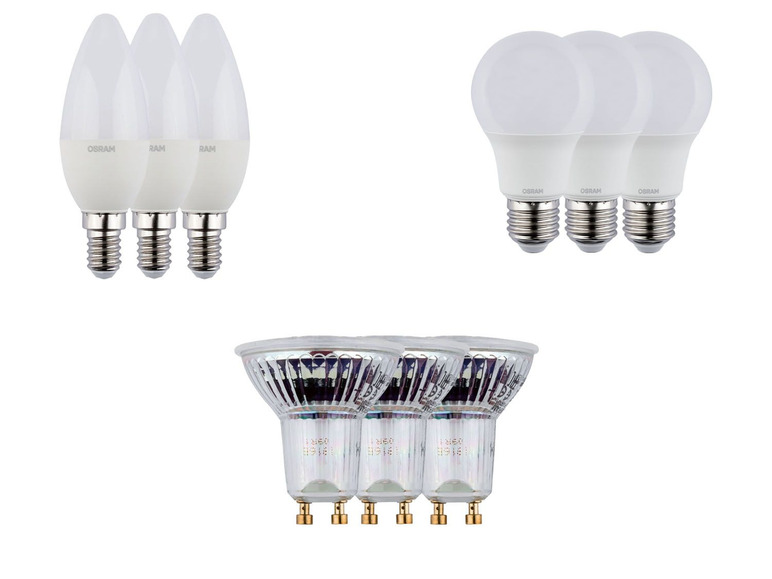 Ga naar volledige schermweergave: OSRAM Ledlamp, set van 3 - afbeelding 1