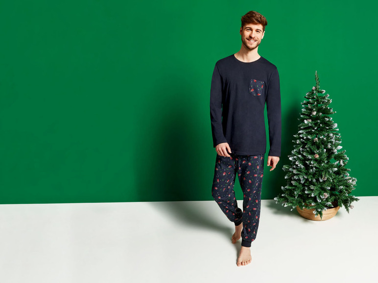 Aller en mode plein écran LIVERGY® Pyjama de Noël en pur coton - Photo 19