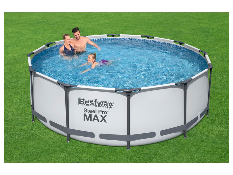 Ga naar volledige schermweergave: Bestway Zwembad »Steel Pro Max«, Ø 366 x 100 cm - afbeelding 9