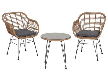 SIENA GARDEN Tiros set de meubles pour balcon, 3 pièces