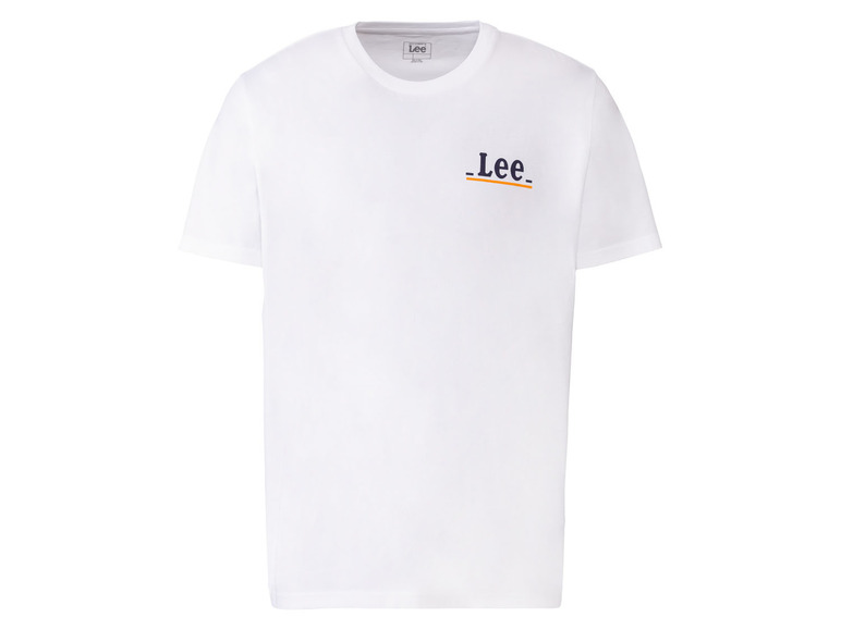 Ga naar volledige schermweergave: Lee Heren-T-shirt, met klein logo - afbeelding 4