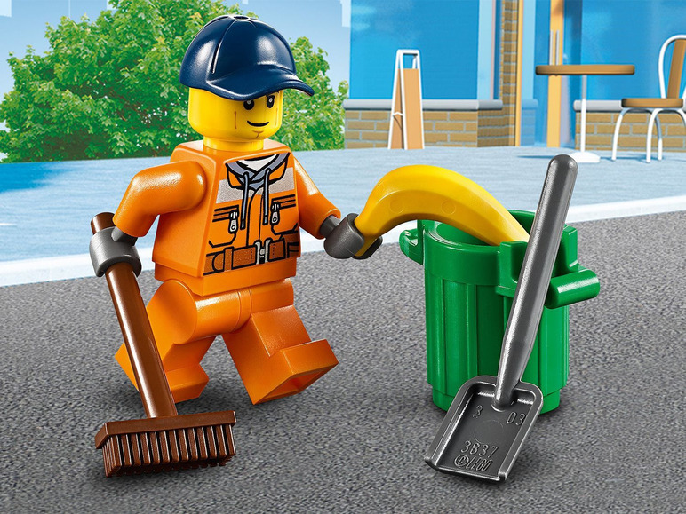 Ga naar volledige schermweergave: LEGO® City Straatveegmachine (60249) - afbeelding 6