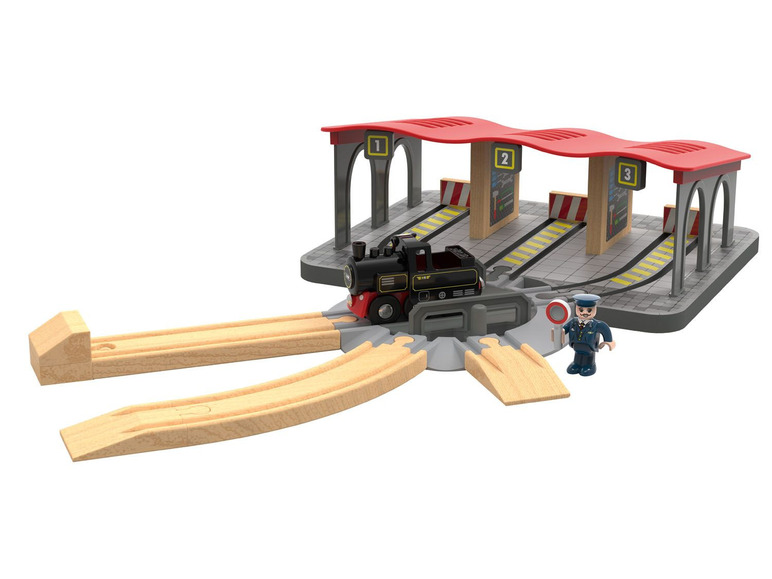 Ga naar volledige schermweergave: PLAYTIVE® Uitbreidingsset voor houten spoorweg - afbeelding 5