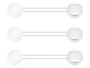 Reer Verrouillages de sécurité multifonctions pour enfants, set de 3