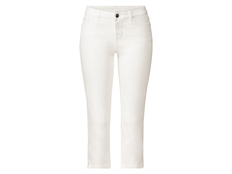 Ga naar volledige schermweergave: esmara® Capri-jeans voor dames, skinny fit, biokatoen en elastaan - afbeelding 2