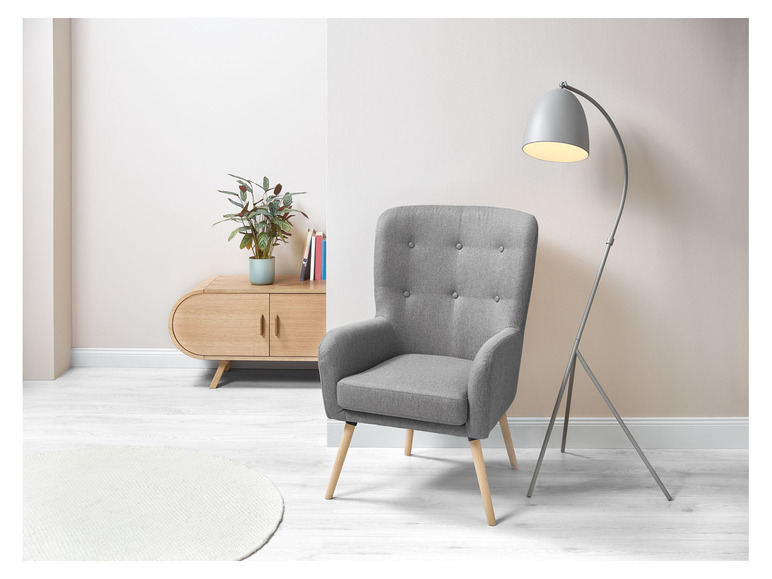 Ga naar volledige schermweergave: Livarno Home Decoratieve stoel, 66 x 95 x 79 cm - afbeelding 2