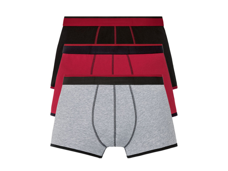 Ga naar volledige schermweergave: LIVERGY® Set van 3 boxershorts van een katoenmix - afbeelding 47