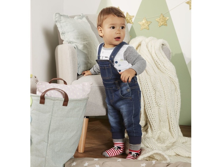 Aller en mode plein écran LUPILU® Salopette en jean bébé - Photo 4