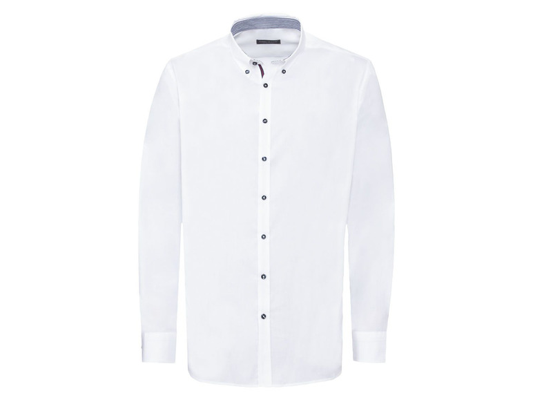 Aller en mode plein écran Nobel League Chemise pour hommes, slim fit, pur coton - Photo 1