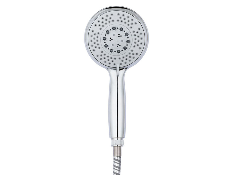 Aller en mode plein écran miomare Pommeau de douche multifonction, Ø 12 cm, longueur 170 cm - Photo 2