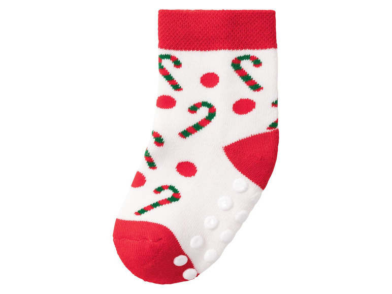 Aller en mode plein écran lupilu® Chaussettes de Noël pour enfants, 2 paires, coton, polyamide et élasthanne - Photo 8