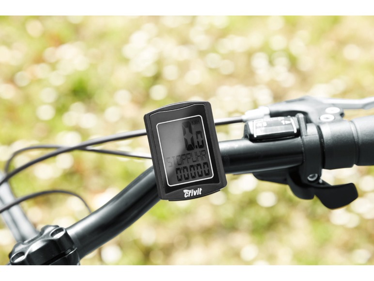 Aller en mode plein écran CRIVIT Compteur de vélo sans fil - Photo 2