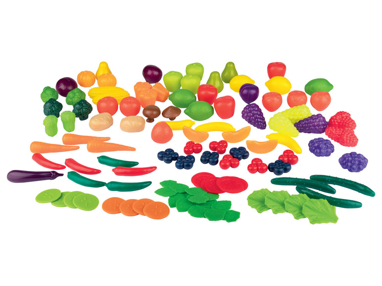 Ga naar volledige schermweergave: Playtive Groente- en fruitset of voedingsset - afbeelding 2