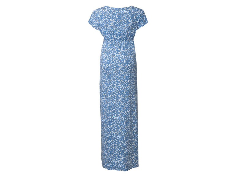 Aller en mode plein écran esmara® Robe maxi de grossesse avec taille élastique en un mélange de coton - Photo 5