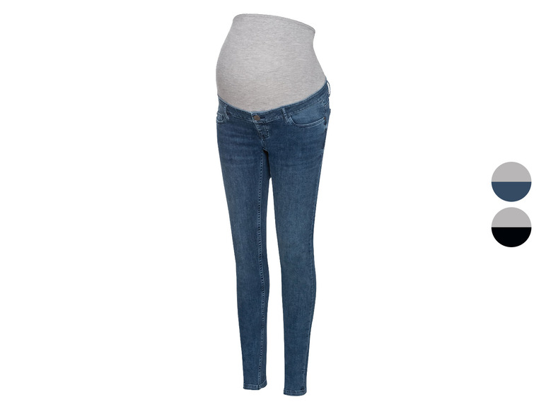 Aller en mode plein écran esmara® Jean de grossesse super skinny en un mélange de coton - Photo 1