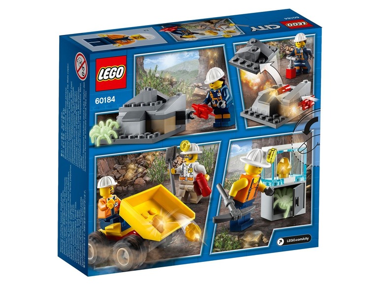 Ga naar volledige schermweergave: LEGO® City Mijnbouwteam (60184) - afbeelding 4