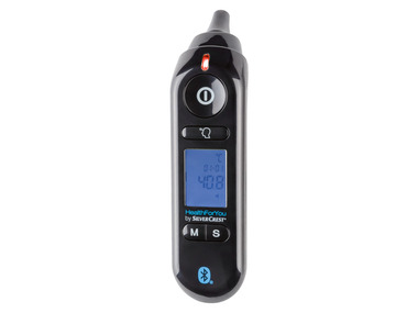 SILVERCREST® PERSONAL CARE Multifunctionele thermometer, met Bluetooth®, met app