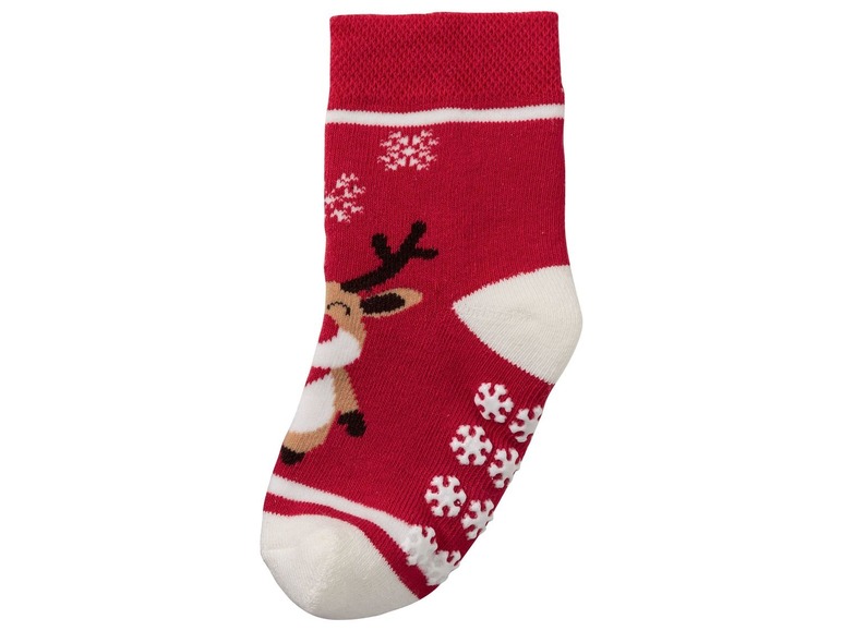 Aller en mode plein écran lupilu® 2 paires de chaussettes de Noël pour filles - Photo 6