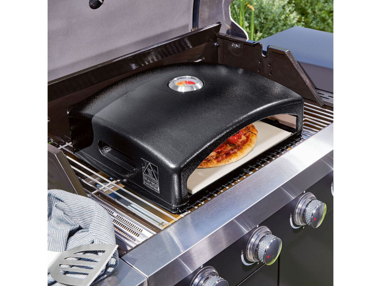GRILLMEISTER Four à pizza pour le barbecue