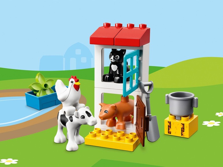 Ga naar volledige schermweergave: LEGO® DUPLO® Boerderijdieren (10870) - afbeelding 3