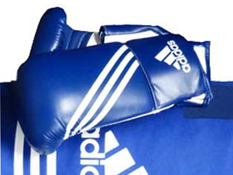 Aller en mode plein écran adidas Set de boxe pour adultes Blue Corner - Photo 3