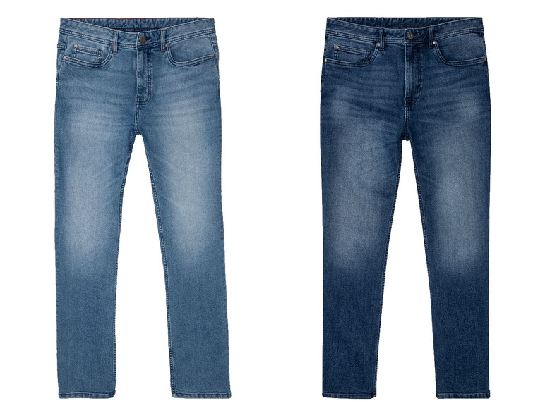 Ga naar volledige schermweergave: LIVERGY Slim fit jeans van een katoenmix - afbeelding 1