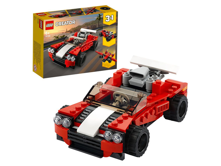 Ga naar volledige schermweergave: LEGO® Creator Sportwagen (31100) - afbeelding 12