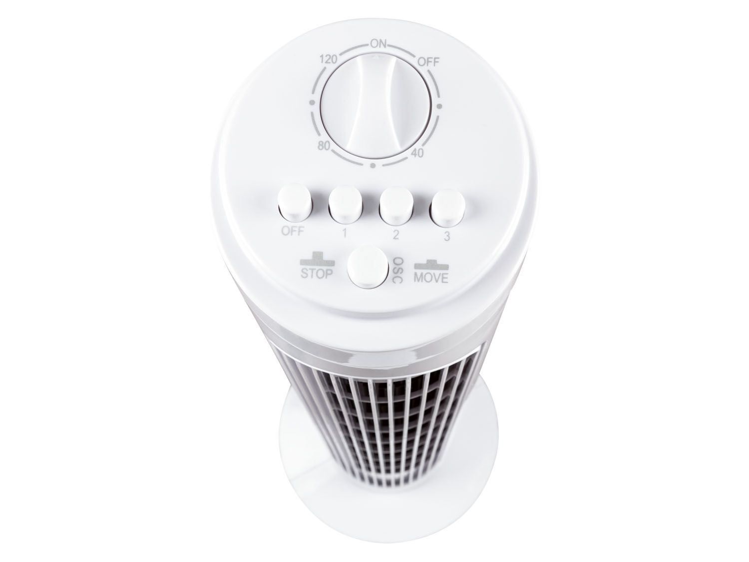 SILVERCREST® Ventilateur colonne, 3 vitesses, 50 W