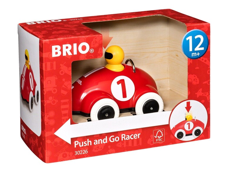 Aller en mode plein écran BRIO Voiture de course Push & Go - Photo 3