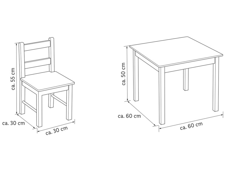 Ga naar volledige schermweergave: Livarno Home Kindertafel met 2 stoelen - afbeelding 8