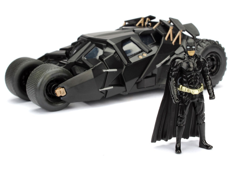 Ga naar volledige schermweergave: DICKIE Batman the Dark Knight Batmobiel, incl. Batman-figuurtje - afbeelding 5