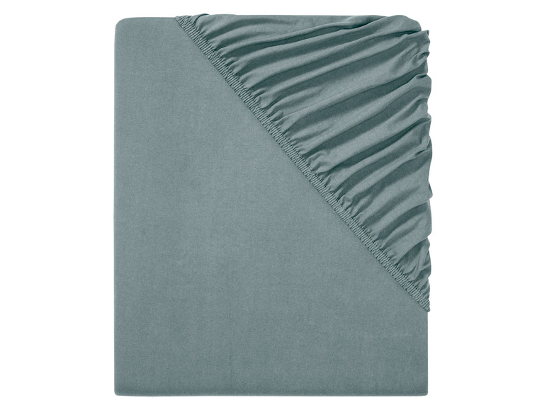 Aller en mode plein écran LIVARNO home Drap-housse en jersey, 180-200 x 200 cm - Photo 2