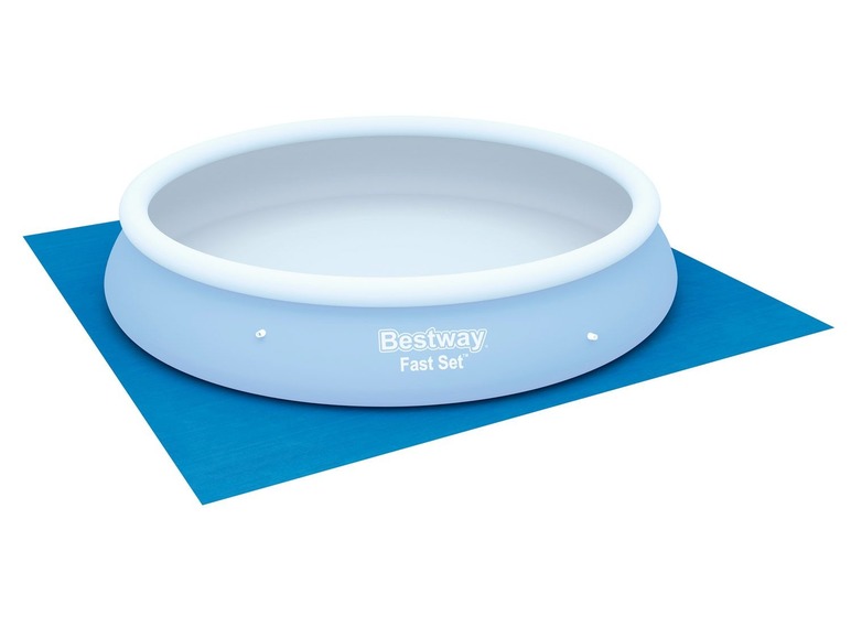 Ga naar volledige schermweergave: Bestway Grondzeil voor zwembad, 396 x 396 cm - afbeelding 1