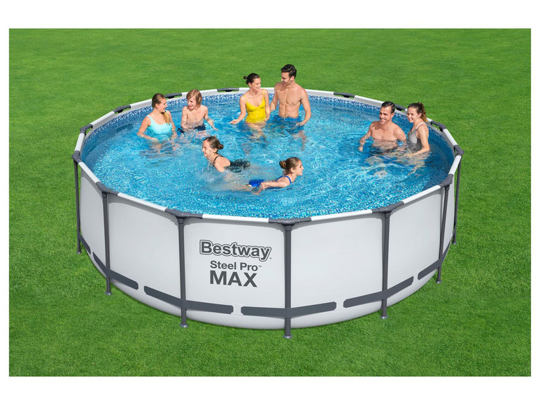 Ga naar volledige schermweergave: Bestway Zwembad »Steel Pro Max«, Ø 457 x 122 cm - afbeelding 11