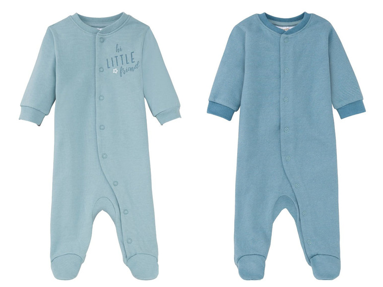 Ga naar volledige schermweergave: lupilu® Pyjama voor baby's, 50-92 - afbeelding 1