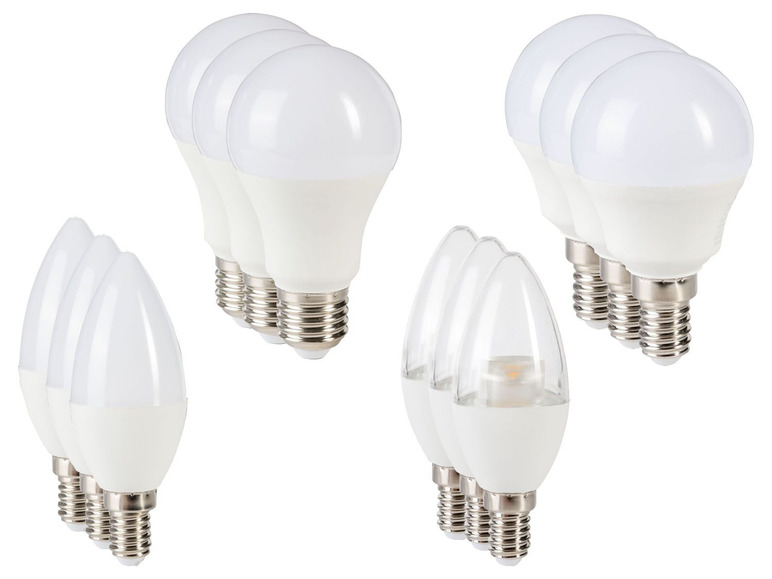 Aller en mode plein écran LIVARNO LUX Ampoule à LED, set de 3, intensité variable - Photo 1