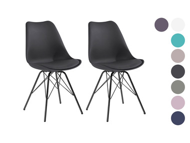 Homexperts Chaise de salle à manger, set de 2