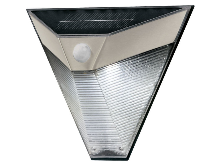 Aller en mode plein écran LIVARNO LUX Applique murale solaire à LED, détecteur de mouvements 5 m - Photo 3
