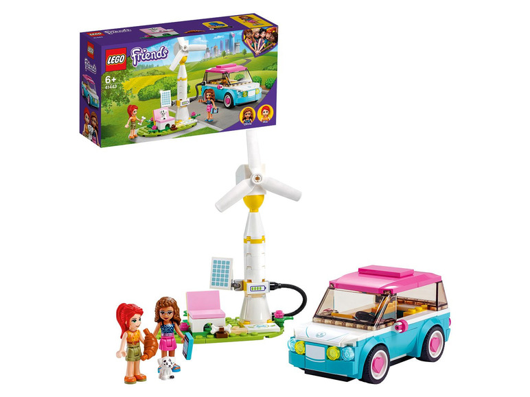 Ga naar volledige schermweergave: LEGO® Friends Olivia's elektrische auto (41443) - afbeelding 5