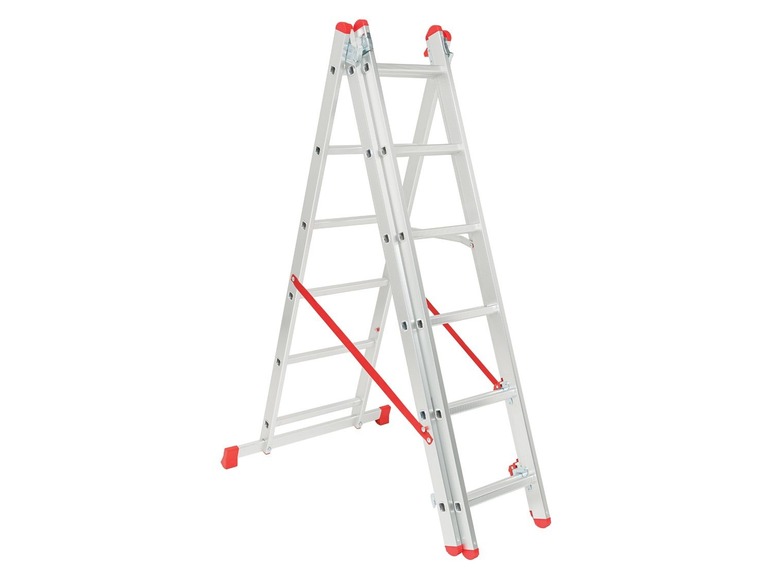 Ga naar volledige schermweergave: PARKSIDE® Multifunctionele ladder, 3-in-1, max. hoogte 461 cm - afbeelding 1