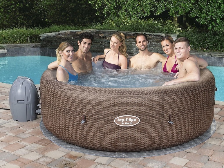 Aller en mode plein écran Bestway Jacuzzi gonflable pour 7 personnes LAY-Z SPA St. Moritz - Photo 5