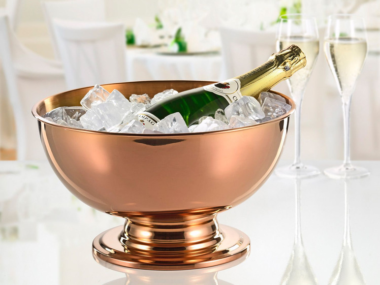 Aller en mode plein écran Esmeyer Vasque à champagne en acier inoxydable d’une contenance d’env. 5 l - Photo 5