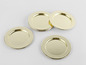 Quatre sous-verres dorés