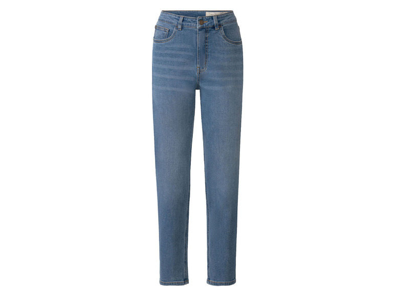 Aller en mode plein écran esmara® Jean pour femme, Mom Fit, avec du coton bio - Photo 2