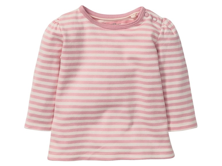 Ga naar volledige schermweergave: lupilu® Set van 3 T-shirts met lange mouwen voor baby's - afbeelding 2