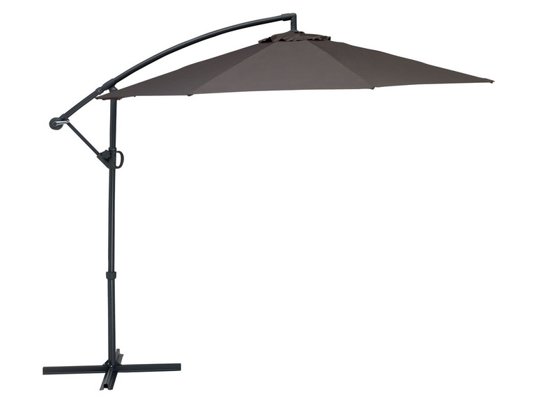 Ga naar volledige schermweergave: florabest Zwevende parasol Ø 300 cm, handzwengel - afbeelding 2