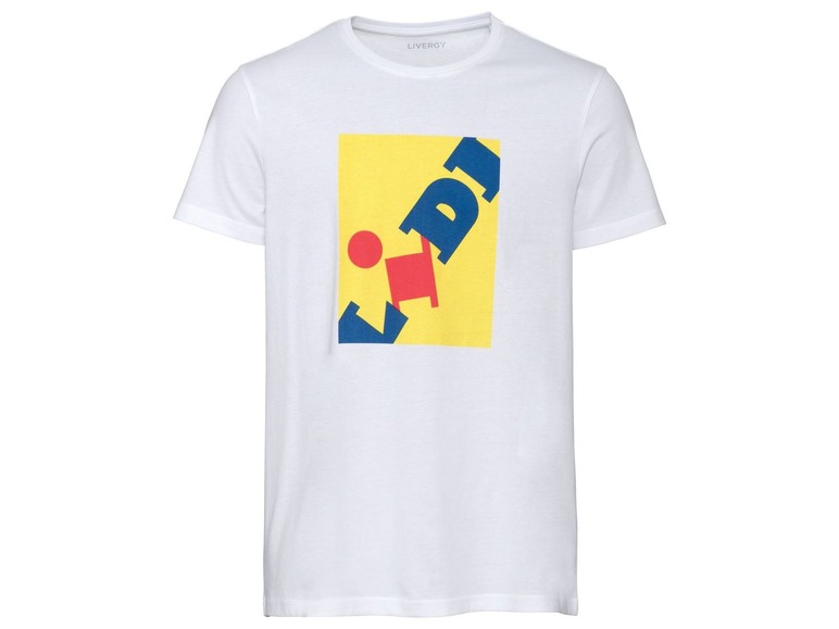 Ga naar volledige schermweergave: LIVERGY Lidl T-shirt voor heren, uit puur katoen - afbeelding 1