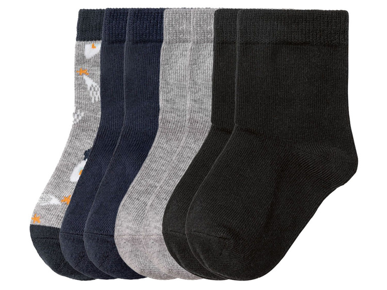 Ga naar volledige schermweergave: lupilu® Sokken voor jongens, set van 7 paar, katoen, polyamide en elastaan - afbeelding 2